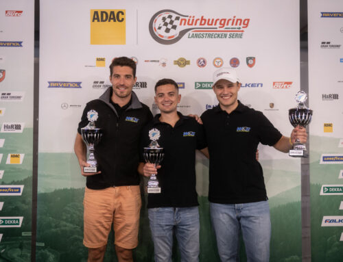 Overall podium and early championship win for W&S Motorsport in the Nürburgring Langstrecken-Serie on a difficult weekend