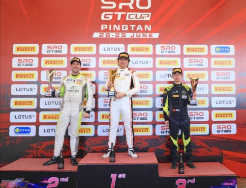 Moritz Berrenberg sammelt wertvolle Erfahrungen beim SRO GT Cup in Pingtan