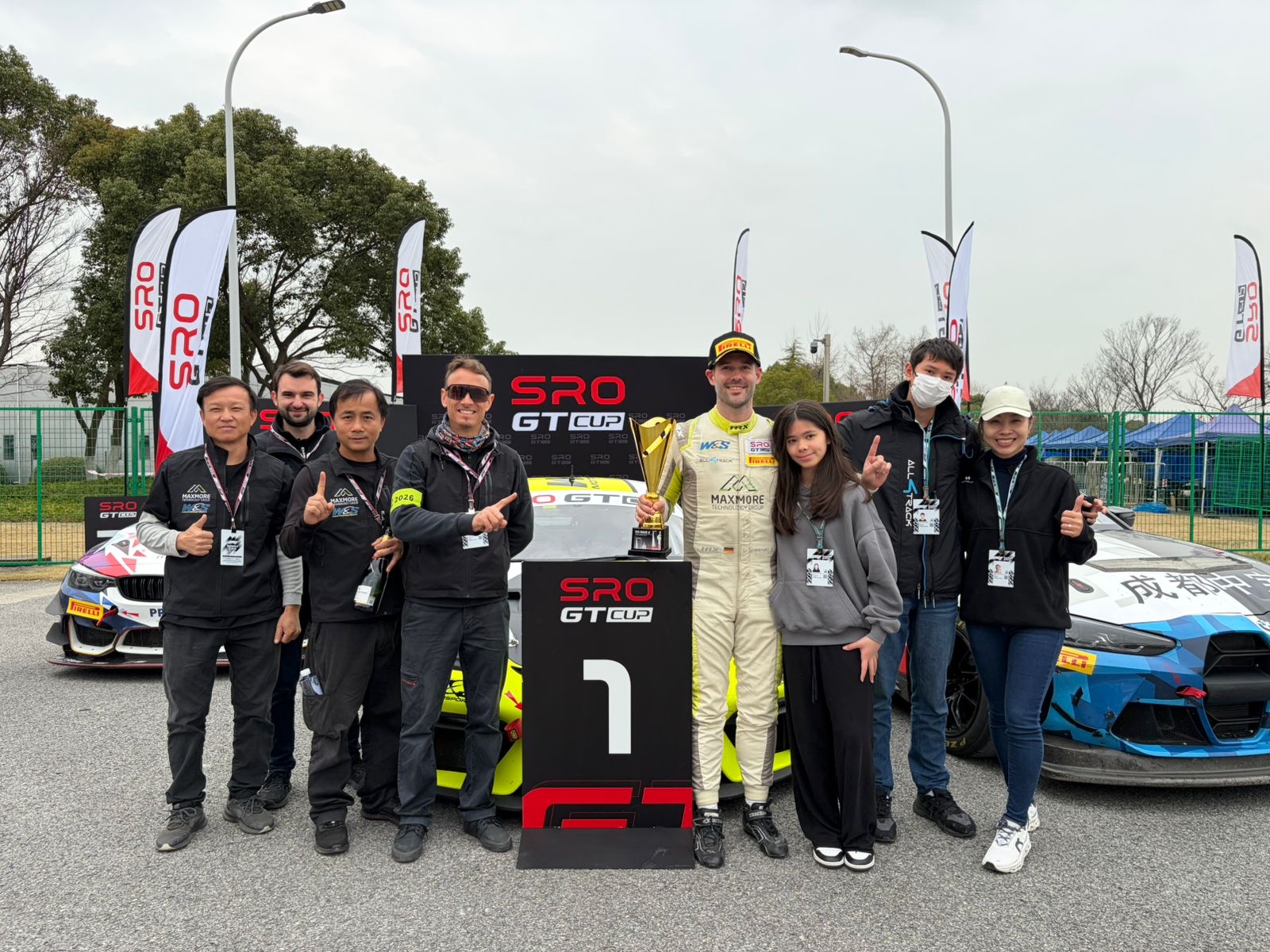 SRO GT Cup in Shanghai: #927 Moritz Berrenberg